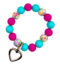 Armband Jennifer Turquoise & Pink - Safe & Stylish