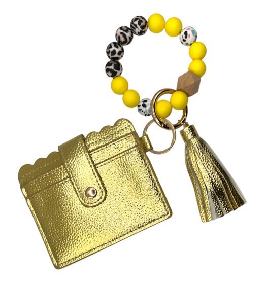 Armband & pasjeshouder Jackie Gold