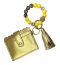 Armband & pasjeshouder Jackie Gold - Stijlvol en handig, elegant en praktisch