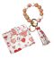 Armband & pasjeshouder Jackie Pink Heart - Stijlvol en handig, elegant en praktisch