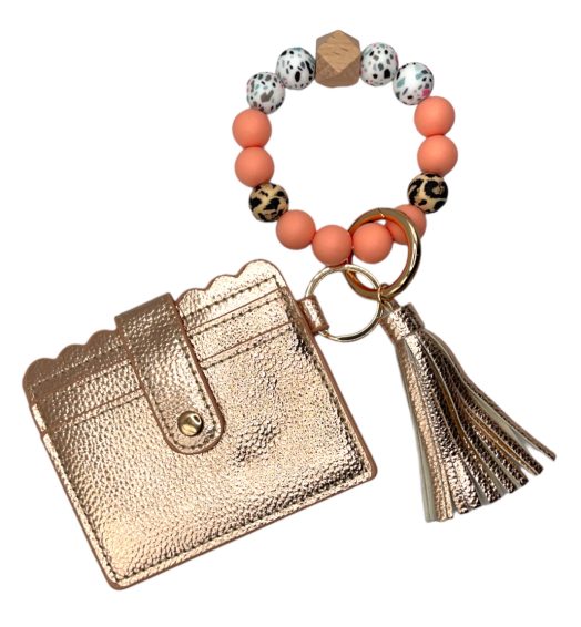 Armband & pasjeshouder Jackie Rose Gold