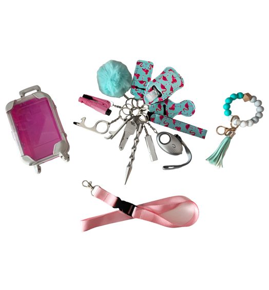 Keychain Superset Noelle Mint Flamingo